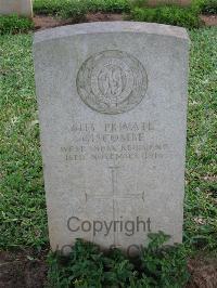 Dar Es Salaam War Cemetery - Giscombe, 